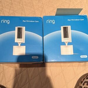 Ring Indoor Security Camera in White